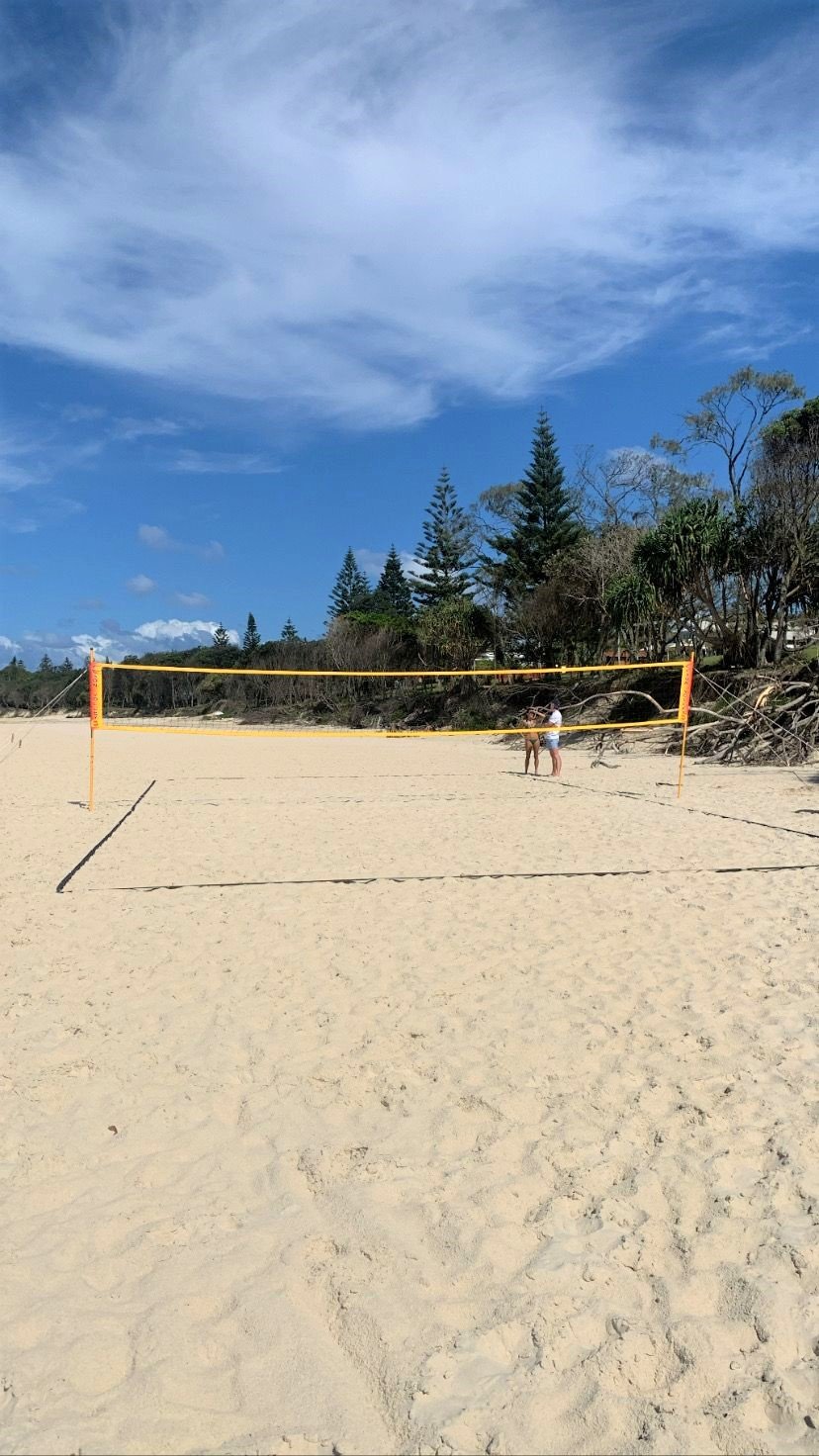 Beach Volleyball On Main Beach