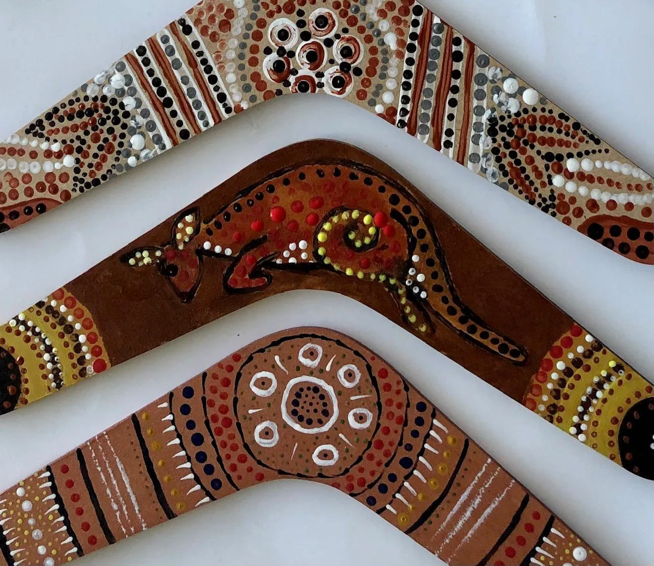 Aboriginal Art Boomerang Design Sheet Aboriginal Art Aboriginal Art ...